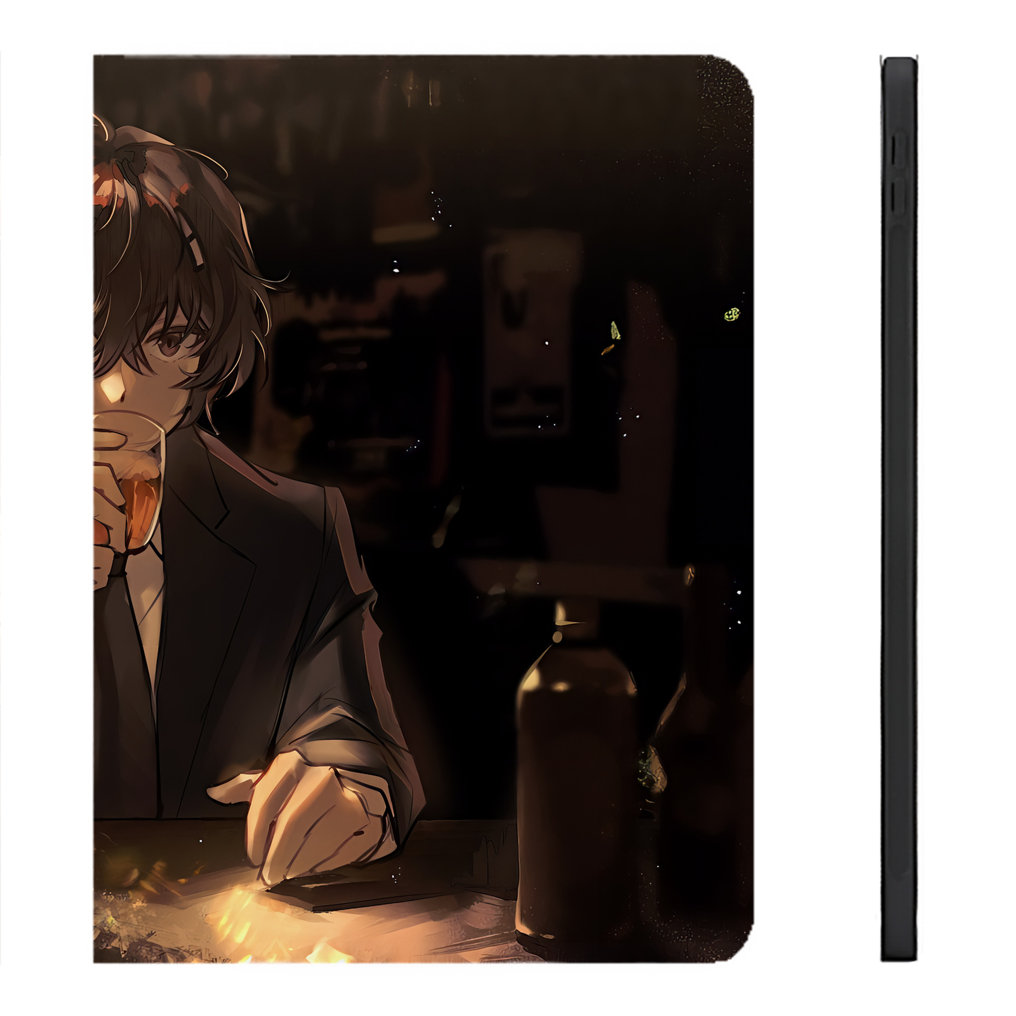 （画像用） 文豪ストレイドッグス Bungo Stray Dogs IPadケース ペンホルダー付き ブックスタイルデザイン